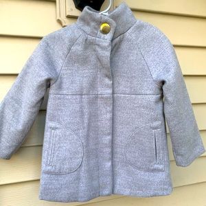 Grey Tahari Dress Coat | Holiday Christmas | Pea Coat Jacket